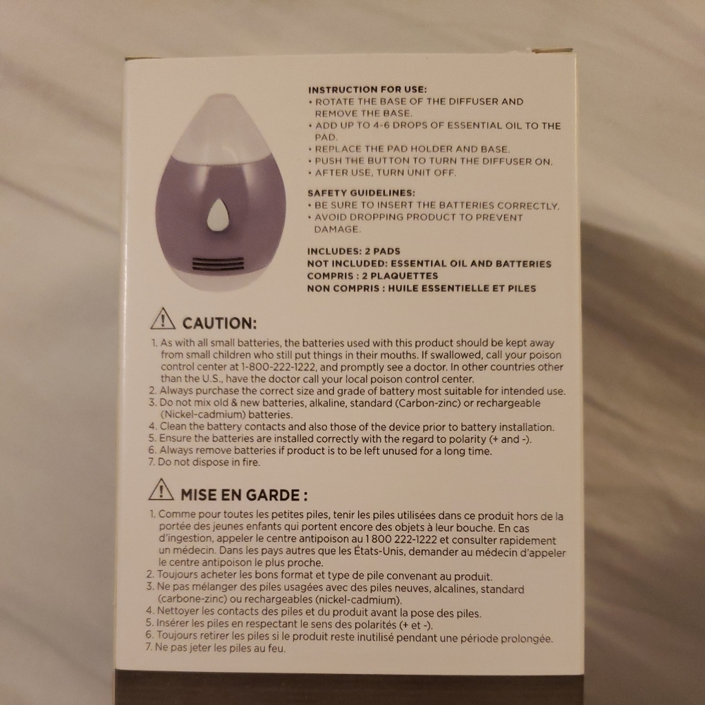 Battery operated diffuser - Picture 3 of 4
